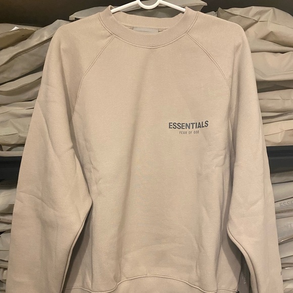 Fear of God Other - FOG-Fear Of God Essentials crewneck Tan